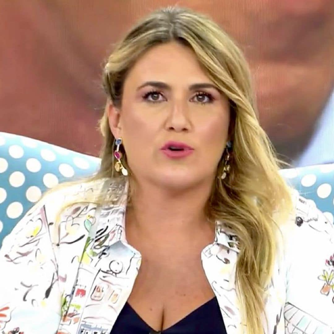 Carlota Corredera se emociona y desvela una de las causas del mal momento que atraviesa