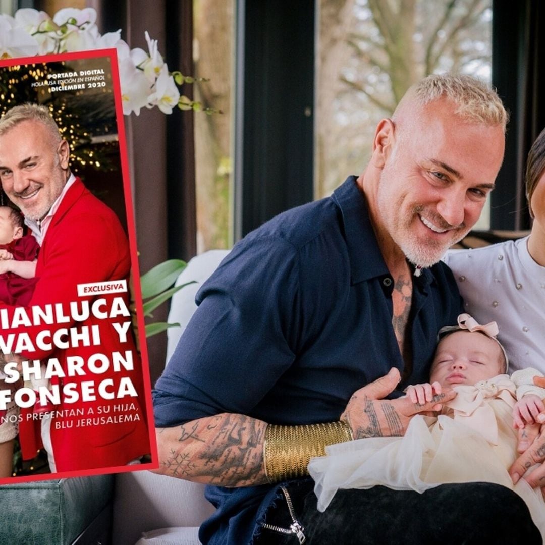 ¡En Exclusiva! Gianluca Vacchi y Sharon Fonseca nos presentan a su hija, Blu Jerusalema