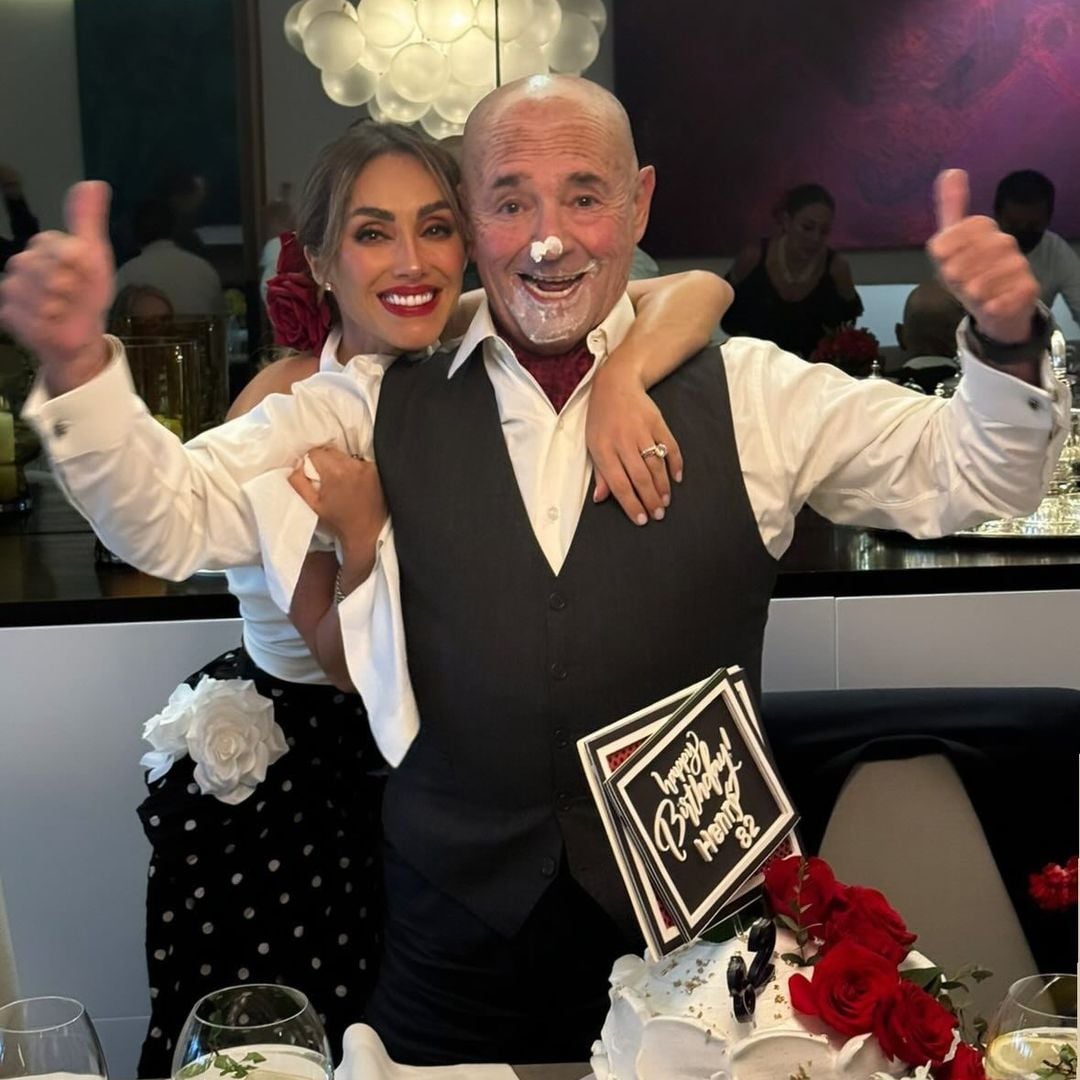 Con una fiesta flamenca, Anahí celebra los 82 años de su papá