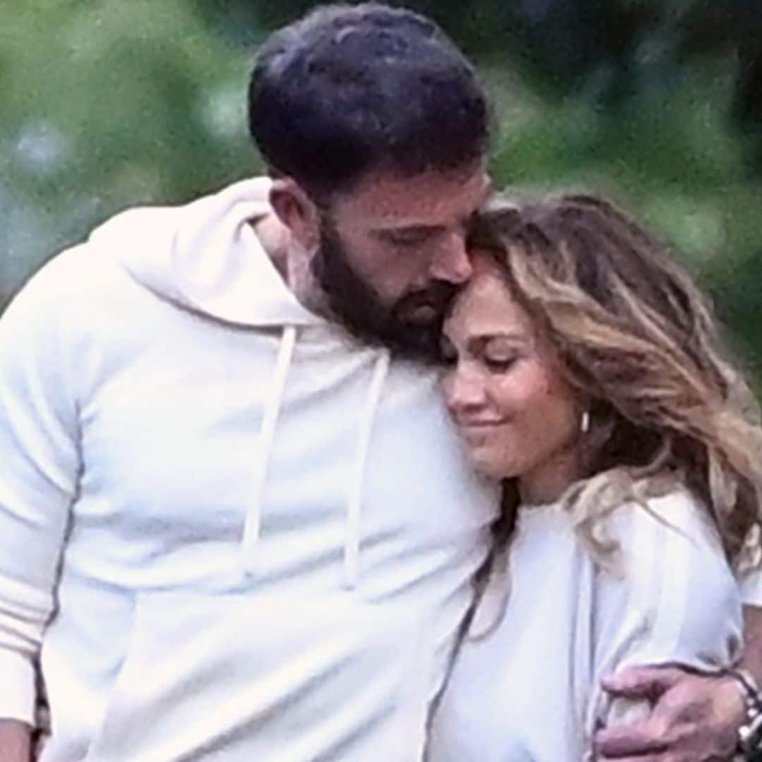 Complicidad y mucho amor en el paseo más romántico de Jennifer Lopez y Ben Affleck