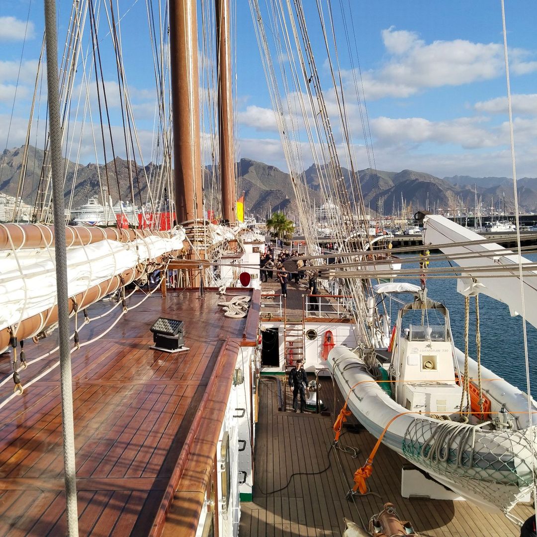 Juan Sebastián Elcano en Santa Cruz de Tenerife