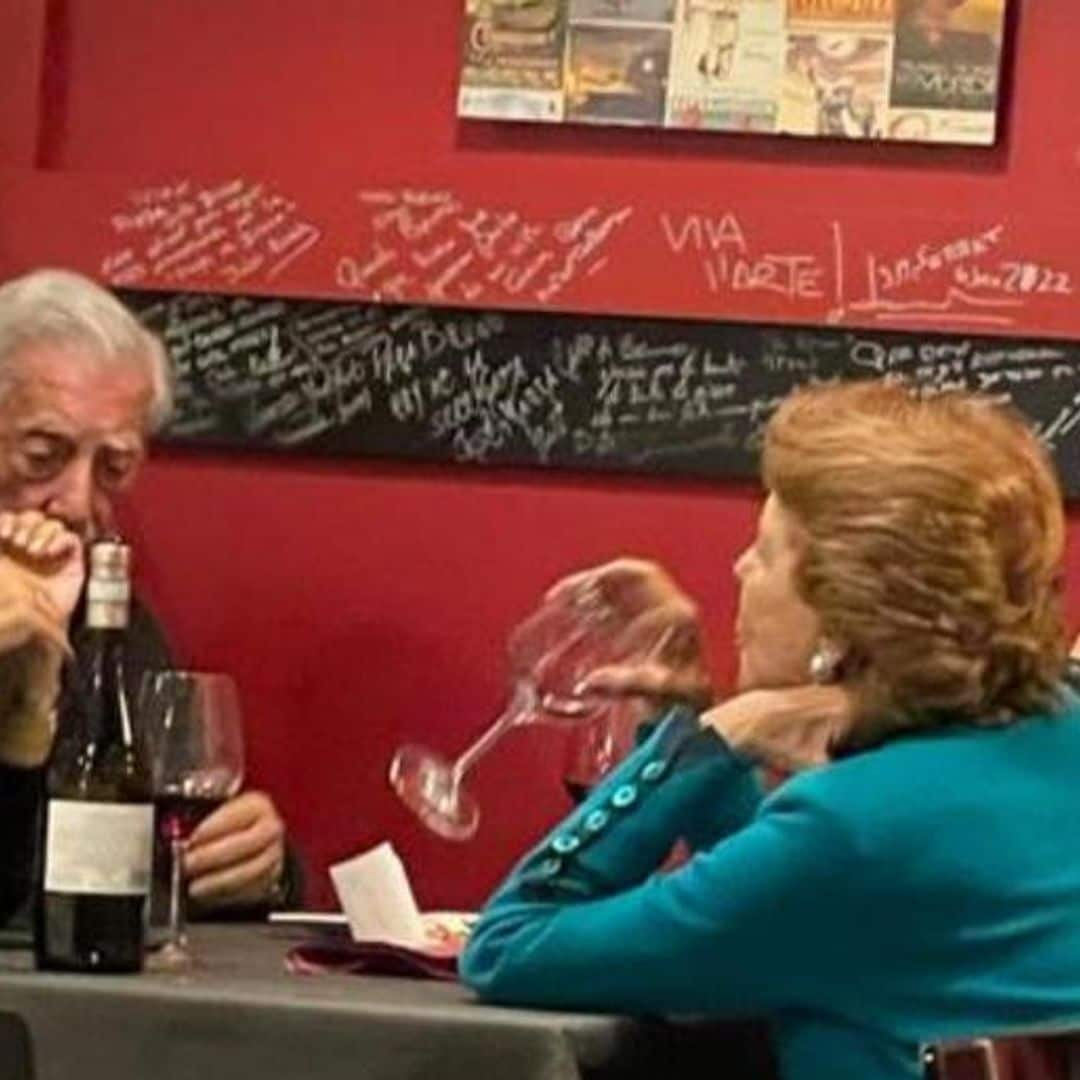 La cita secreta de Mario Vargas Llosa y Patricia Llosa en un restaurante italiano