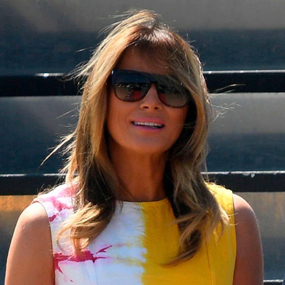 Melania Trump convierte el amarillo en su amuleto para las citas más importantes