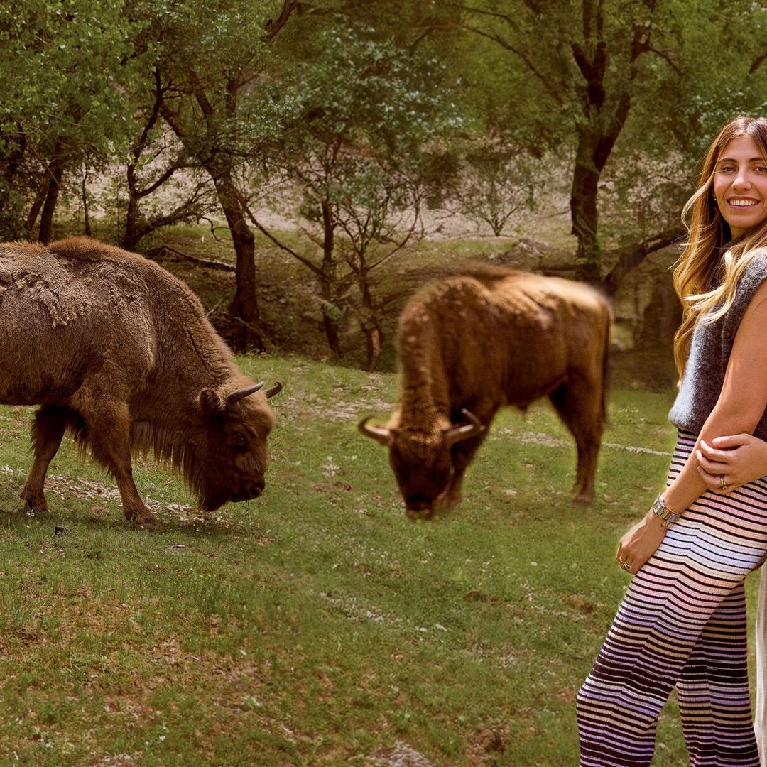 Mischa y Magally Capriles, una granja de bisontes en el corazón de Segovia