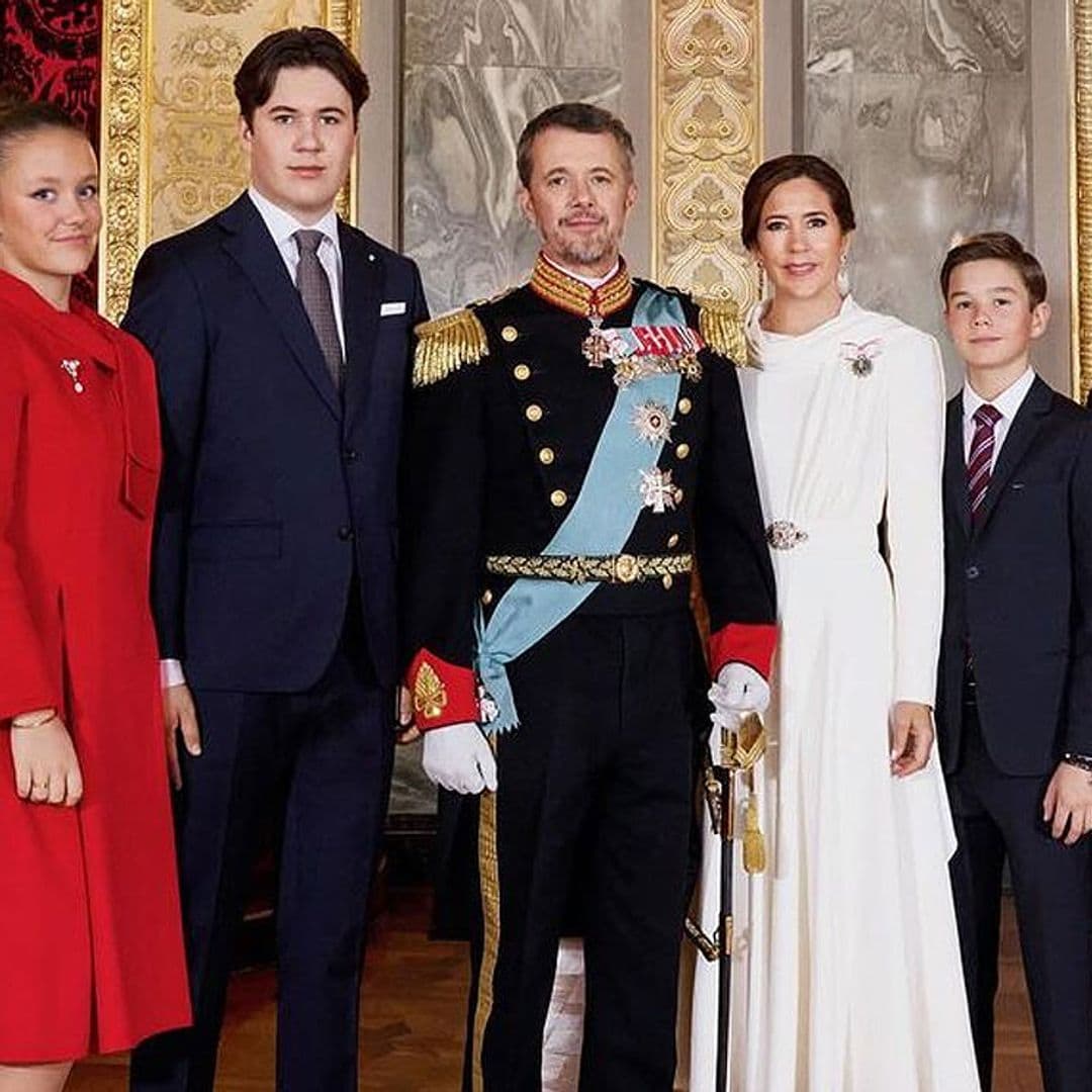 Los retratos oficiales de los reyes Federico X y Mary de Dinamarca tras la proclamación