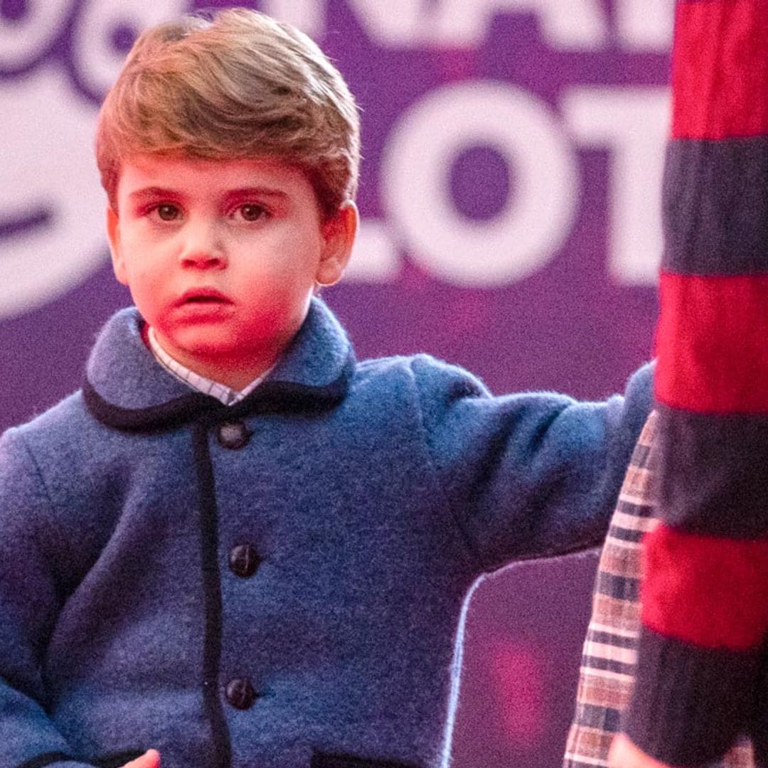 Louis de Cambridge copia a sus hermanos con un abrigo 'made in Zamora'