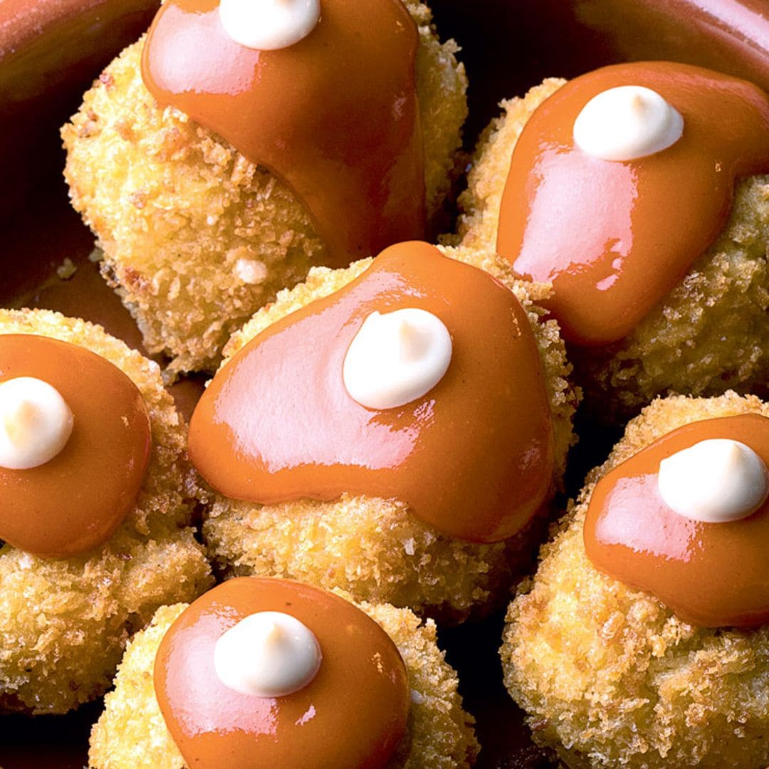 ¿Son croquetas?, ¿son patatas bravas?... No, ¡son croquetas bravas!