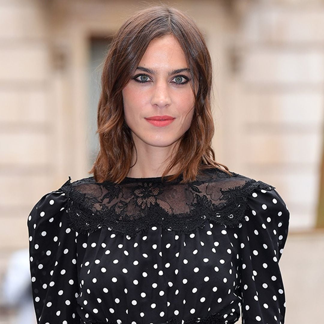 Alexa Chung y el falso 'crop top' para las que no quieren enseñar tripa