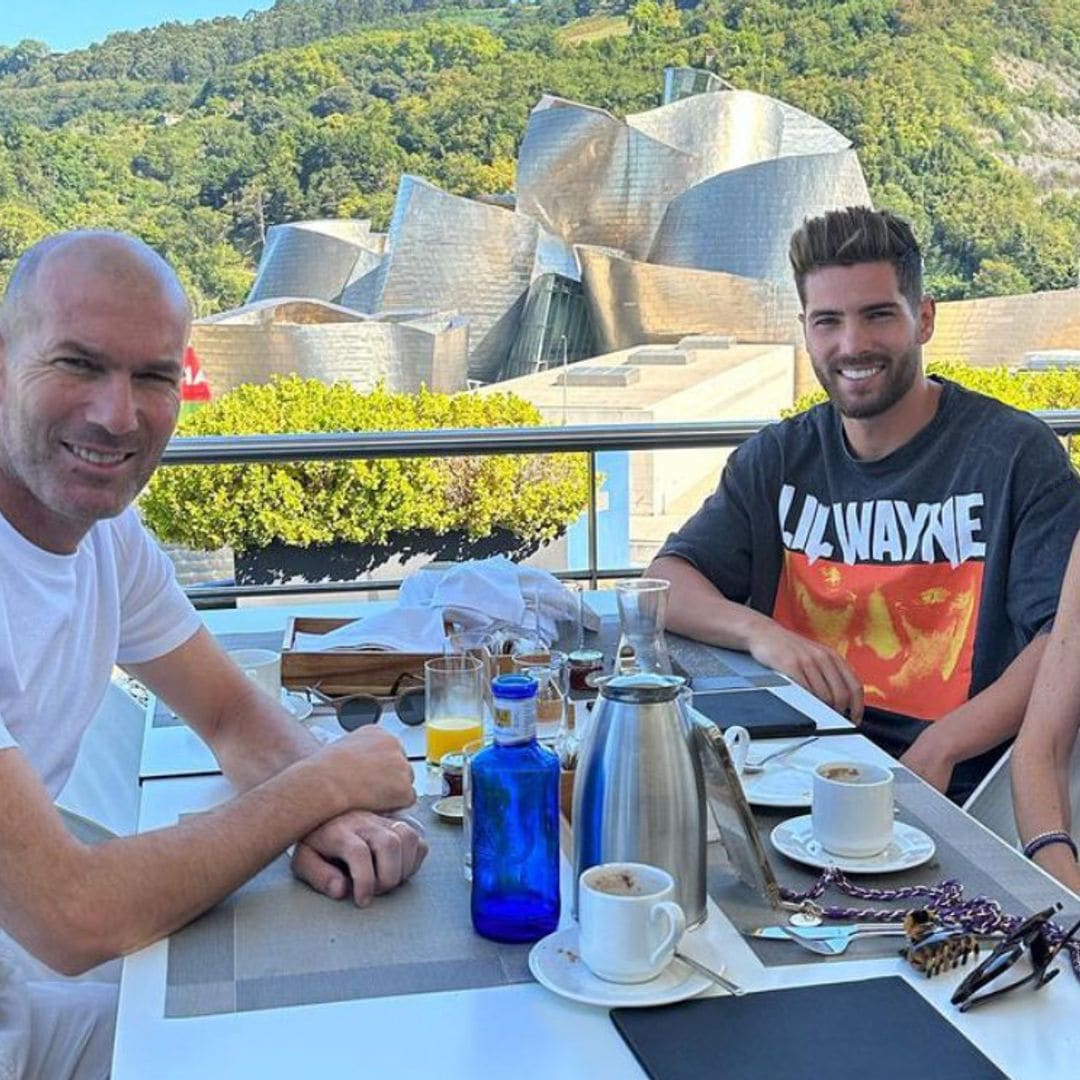 ¡De Ibiza a Bilbao! Las impresionantes vacaciones de Zidane con su familia recorriendo España