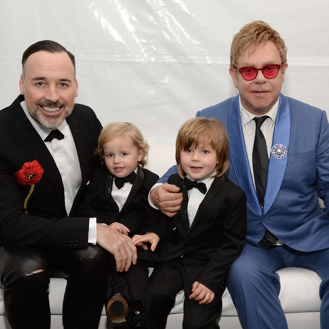 Así de mayores están los hijos de Elton John y David Furnish: su vídeo esquiando en Suiza