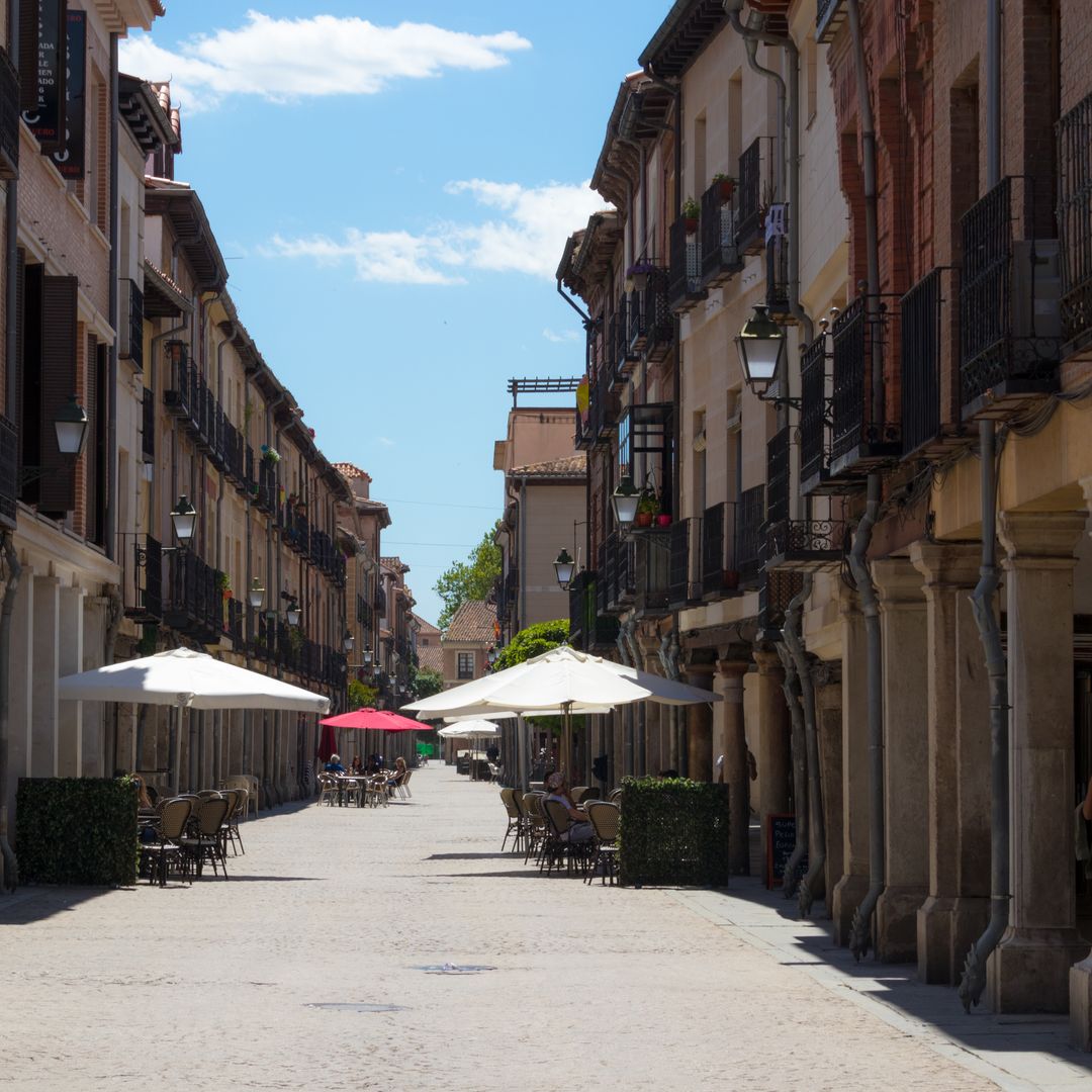 Calle Mayor de Alcalá de Henares, Madrid