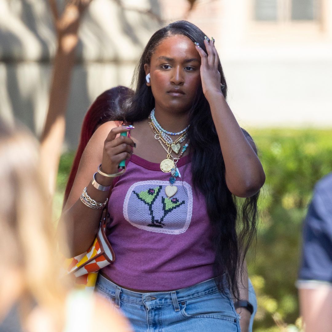 Sasha Obama muestra su impresionante cambio físico durante su sesión de entrenamiento