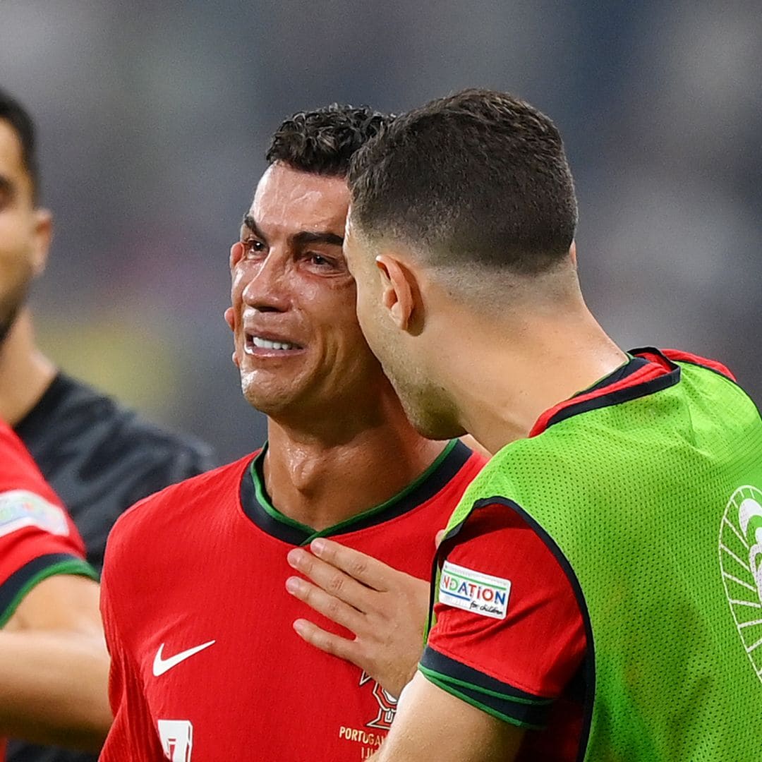 Así reaccionaron Georgina Rodríguez y su suegra al llanto de Cristiano Ronaldo en la Eurocopa