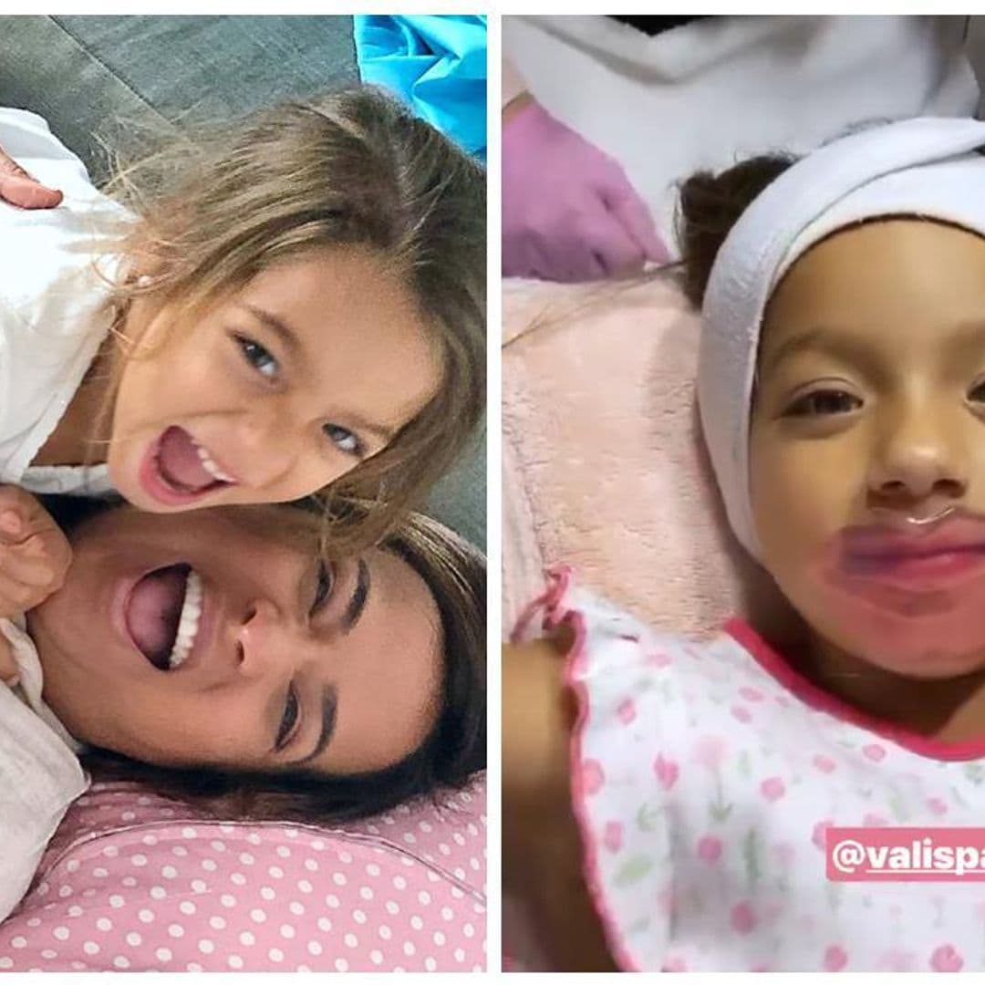 Alaïa, la hija de Adamari López, es la más consentida en su día de spa