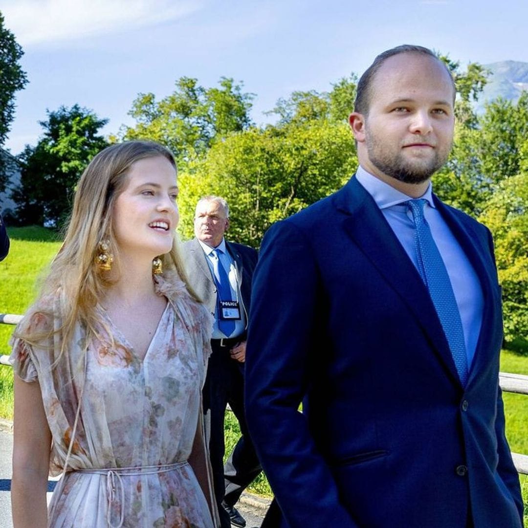 Príncipe Joseph Wenzel y María Carolina de Liechtenstein 