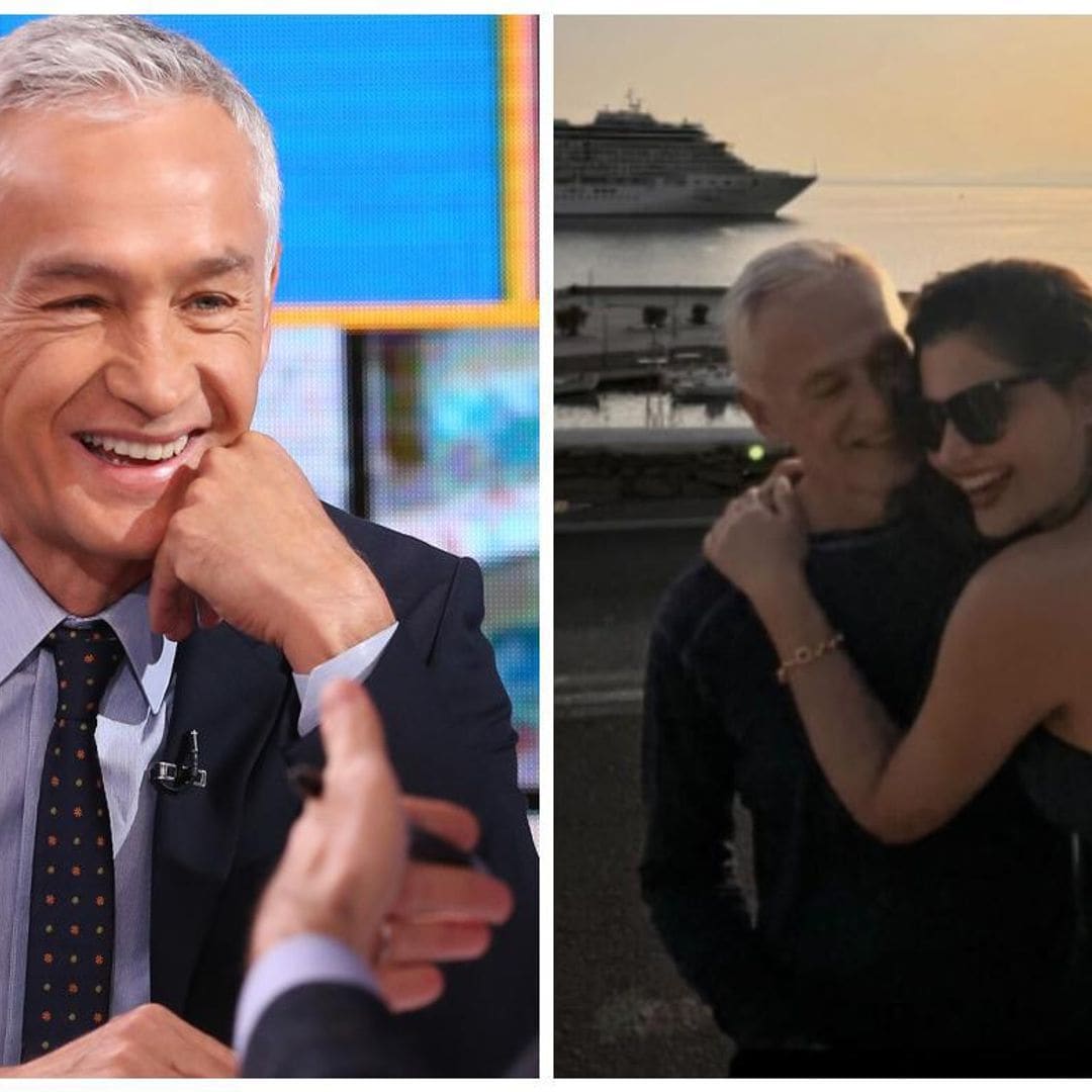 Jorge Ramos se pone romántico con ‘Chiqui’ Delgado en sus vacaciones en Grecia