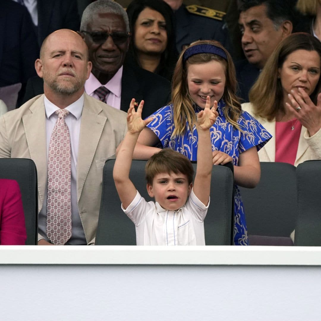 ¡Igual que papá! Louis de Cambridge recrea un look que el príncipe Guillermo llevó hace 37 años