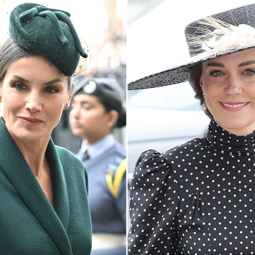 Letizia y Kate: analizamos sus últimos looks 'beauty' de invitada