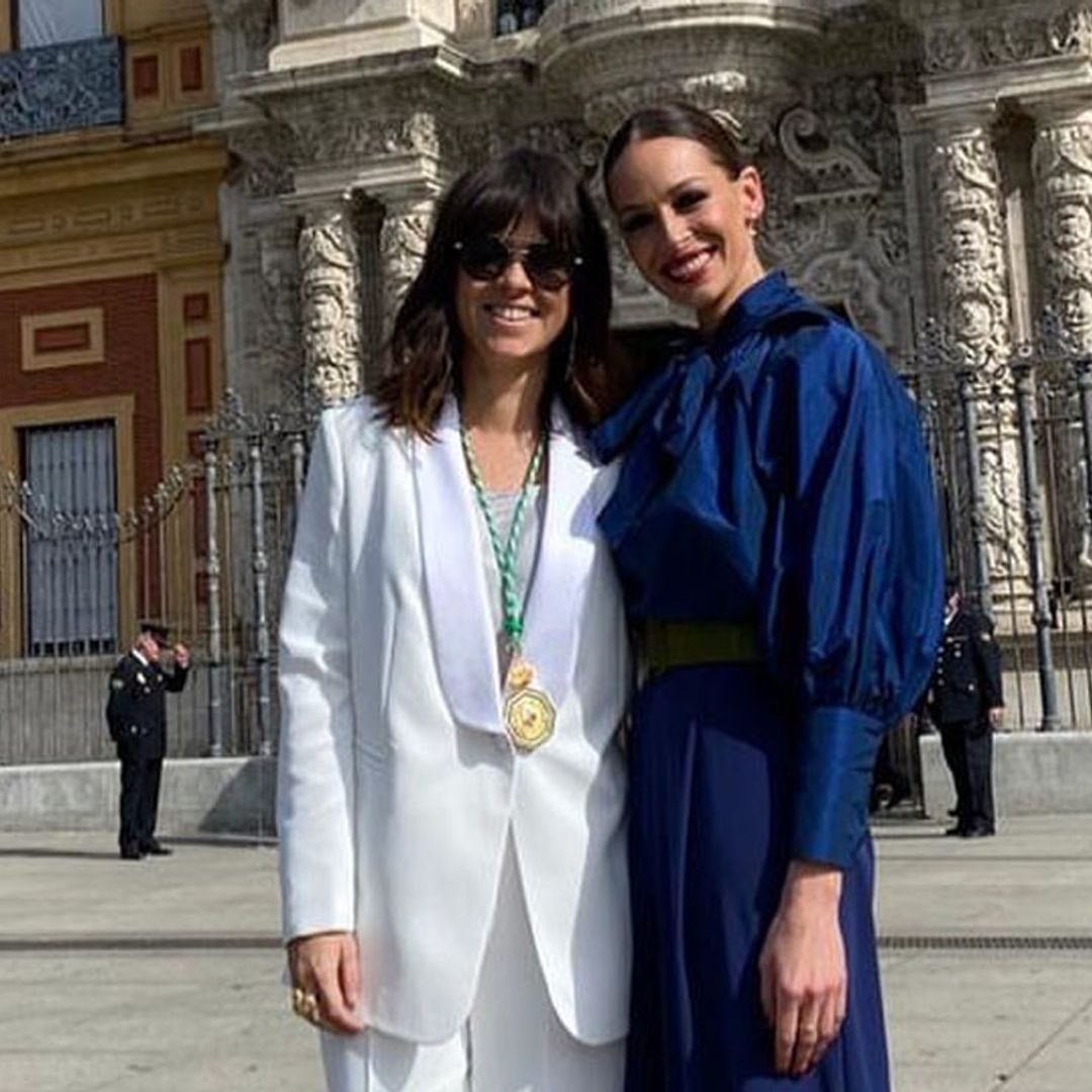 El motivo por el que Eva González se ha emocionado en la entrega de medallas del Día de Andalucía