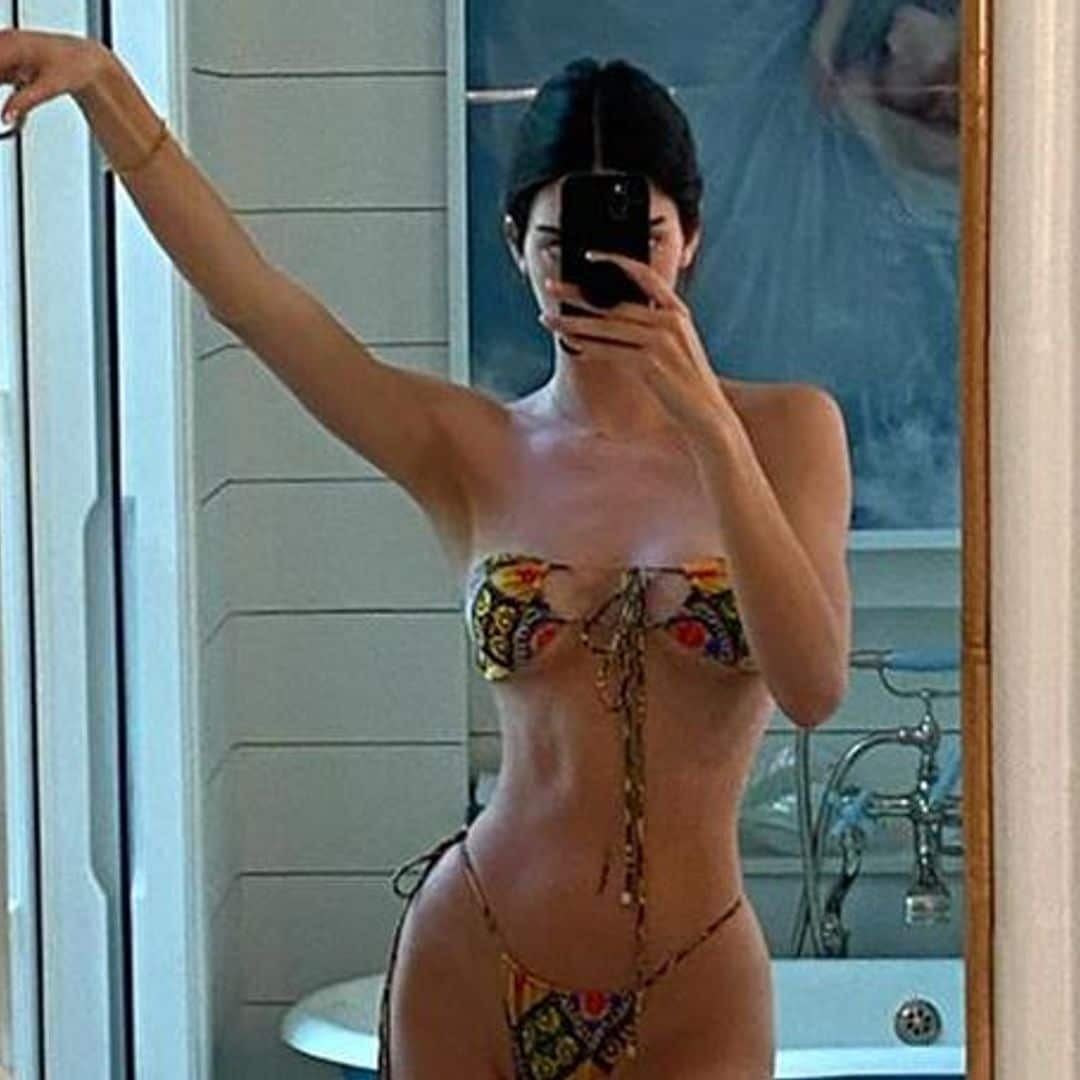 Kendall Jenner paralizó las redes con este mini bikini