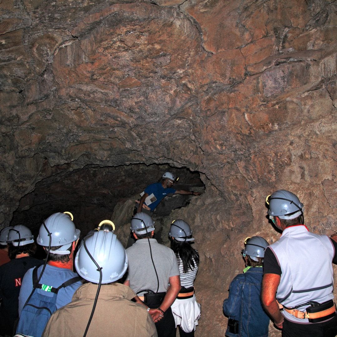 Cueva del Viento bajo el Teide, en Icod de los Vinos, Tenerife