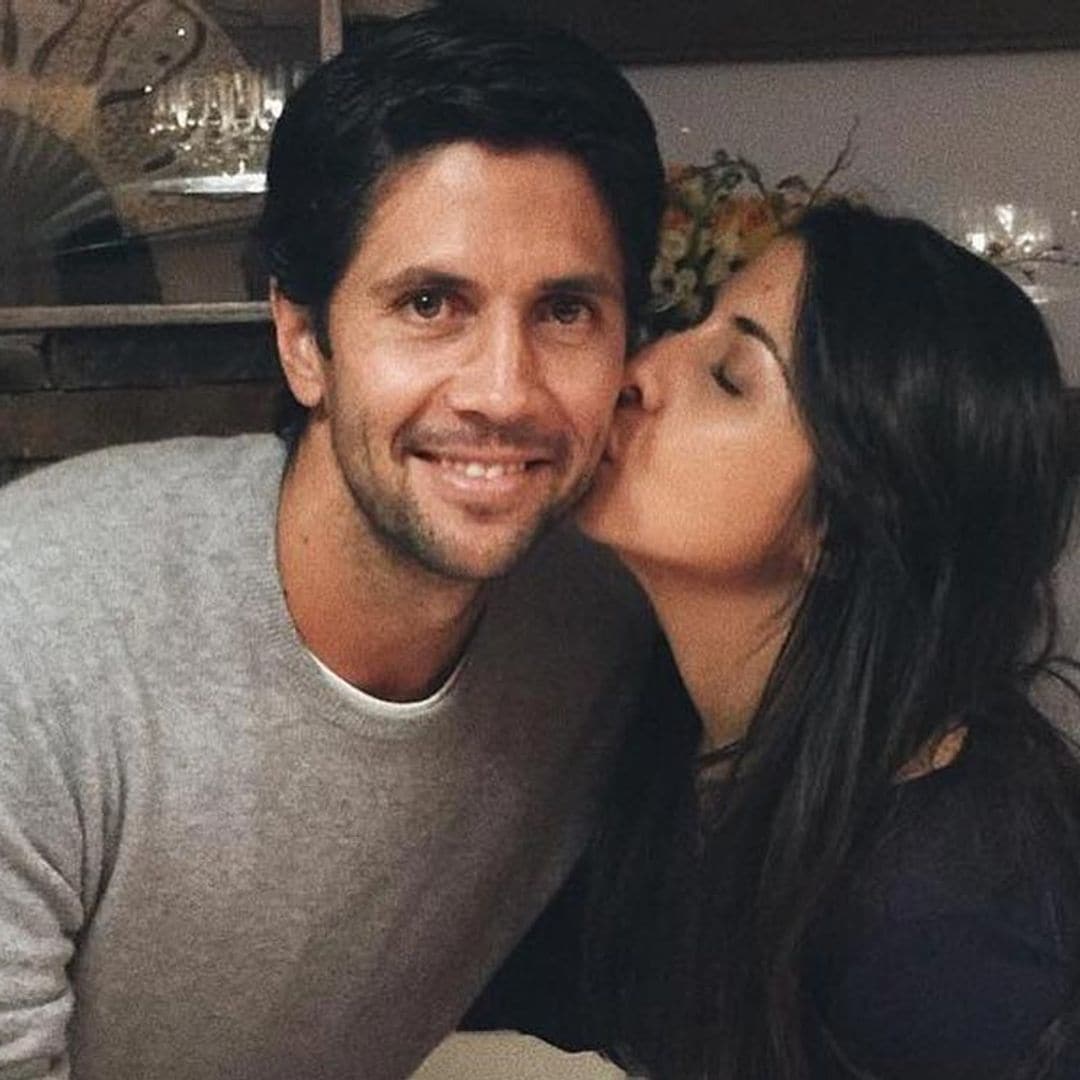 Fernando Verdasco ya conoce a sus sobrinas Valentina y Carmen, hijas de Sara Verdasco