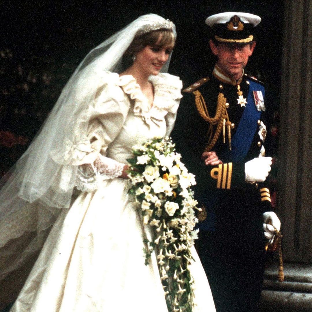 La anécdota más desconocida del vestido de novia de Diana de Gales