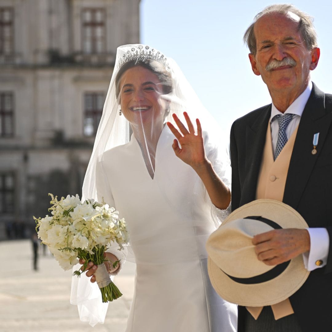 María Francisca de Portugal y Duarte de Sousa Araújo se dan el 'sí, quiero' en una espectacular boda