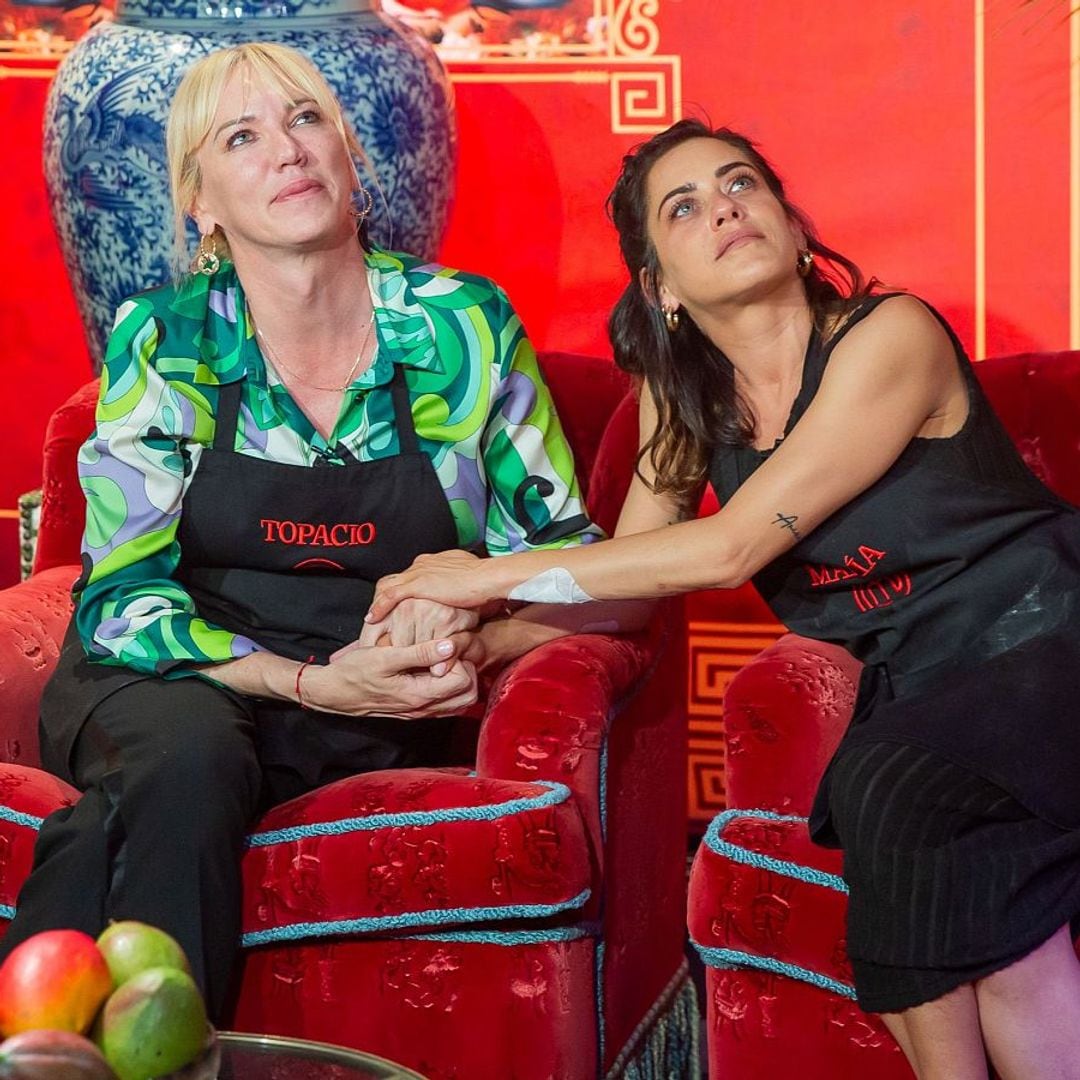 Inesperada doble expulsión en 'MasterChef celebrity 9': María León y Topacio cuelgan el delantal