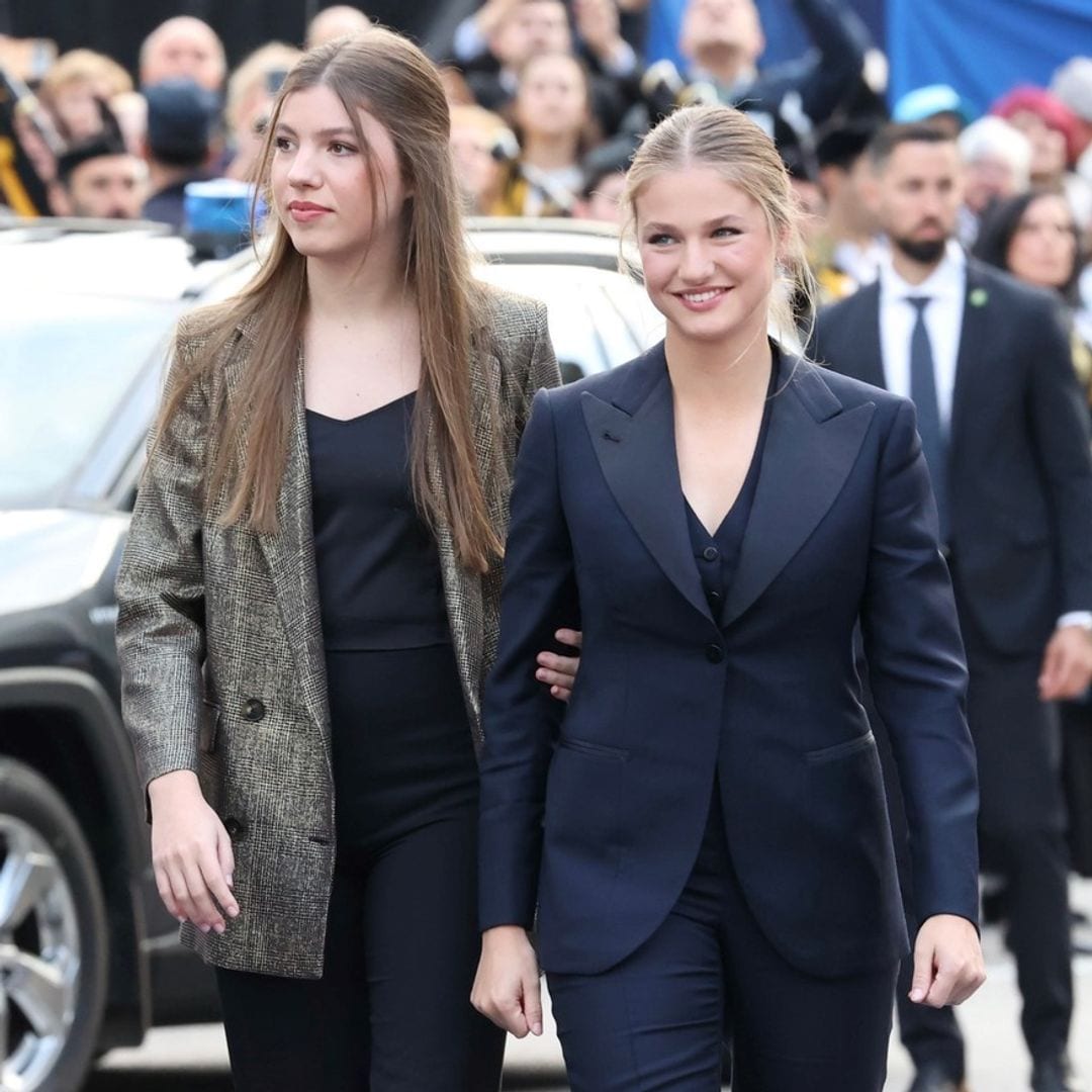 Leonor y Sofía, inseparables: de sus miradas de complicidad a las confidencias y risas