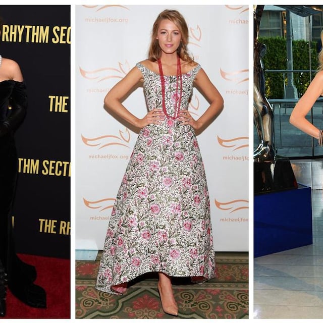 los vestidos con los que blake lively ha llevado estilo retro