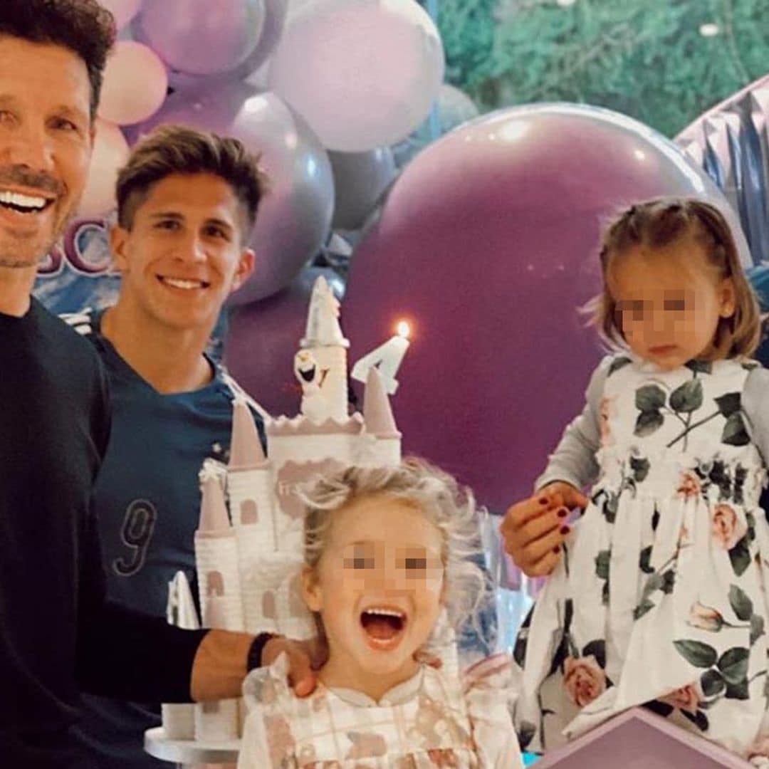 Globos, regalos y ¡un castillo!: el cumpleaños de la 'princesa' Francesca, hija de Carla Pereyra y Simeone