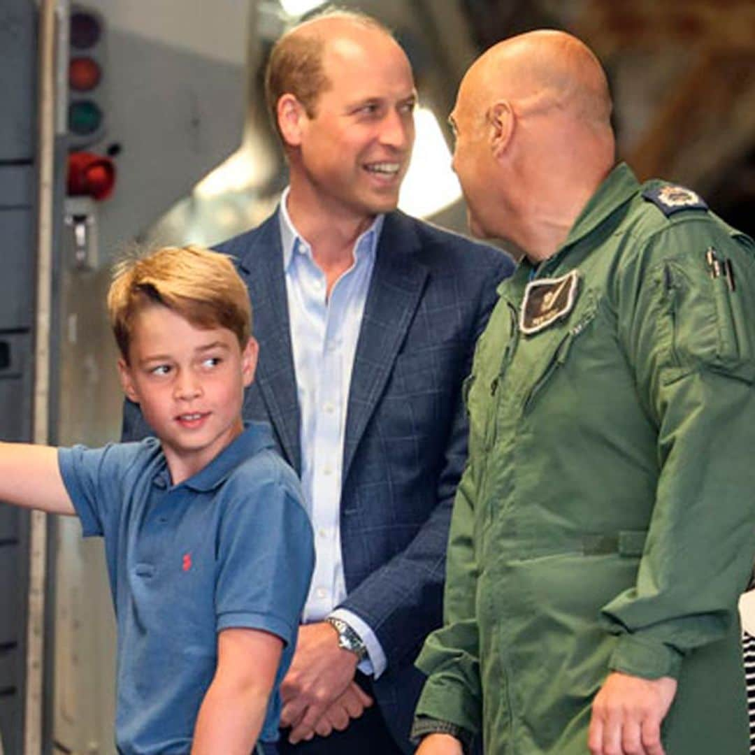 La afición que el príncipe George ha heredado de su padre y su tío y que podría dar pistas sobre su futuro