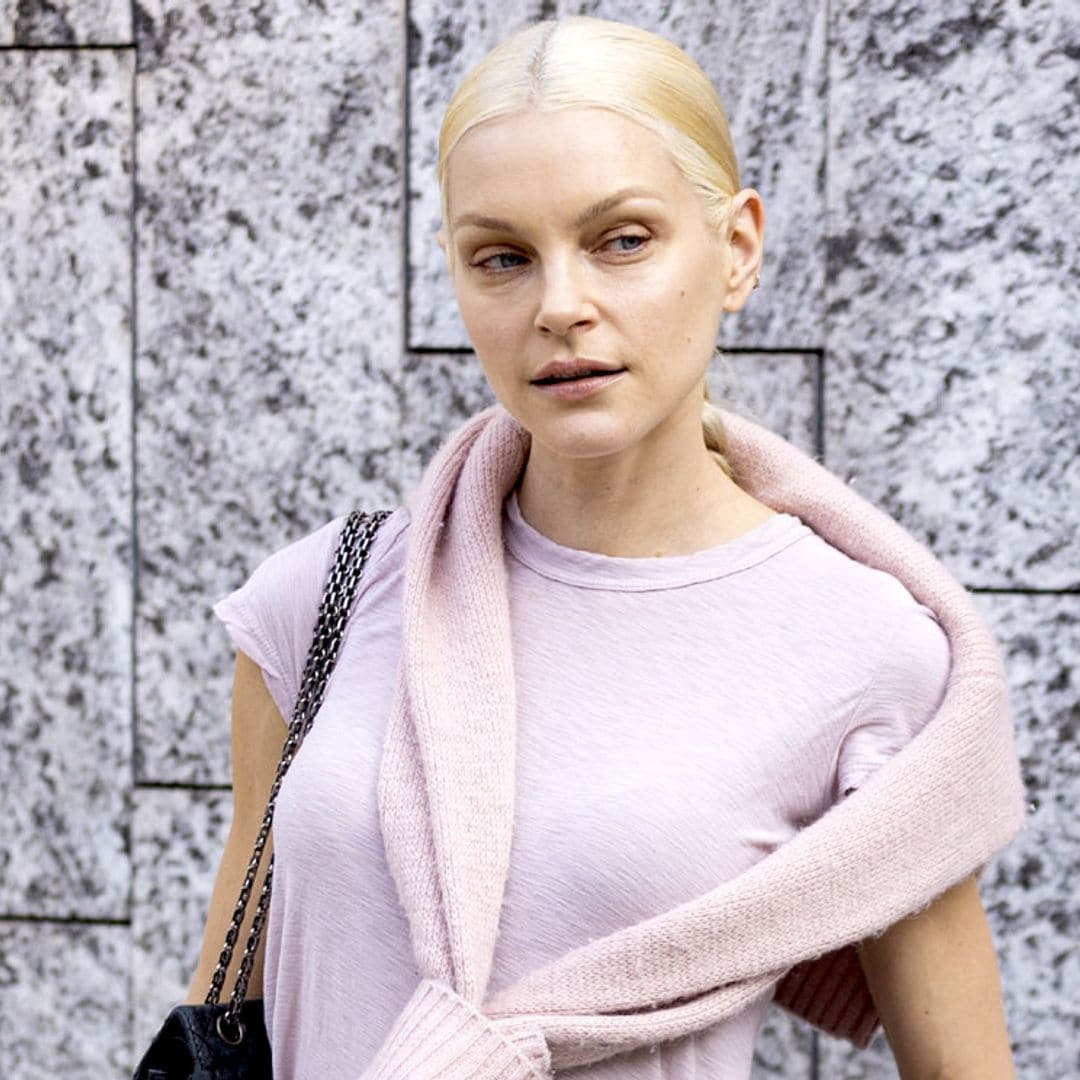 La razón por la que todo el mundo habla de la modelo Jessica Stam en Milán