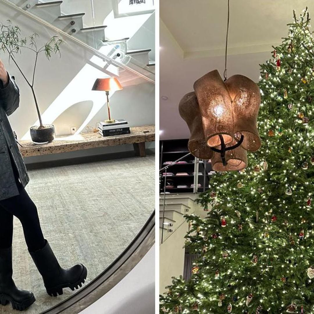 Kylie Jenner da la bienvenida a la Navidad con un gran árbol y nuevas fotos de su bebé