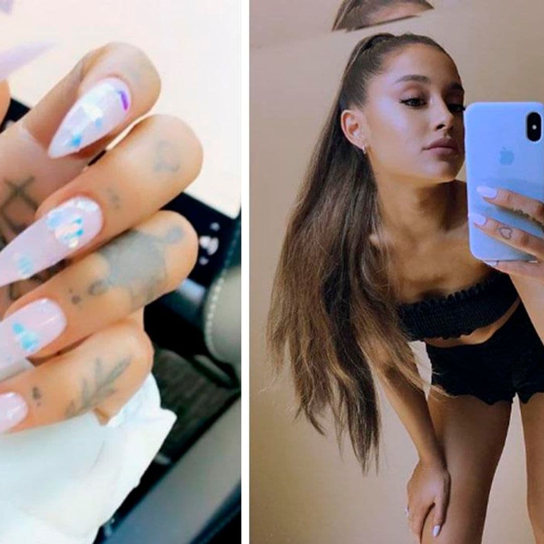 ¡Do it yourself! Ariana Grande revela su truco para tener unas uñas perfectas