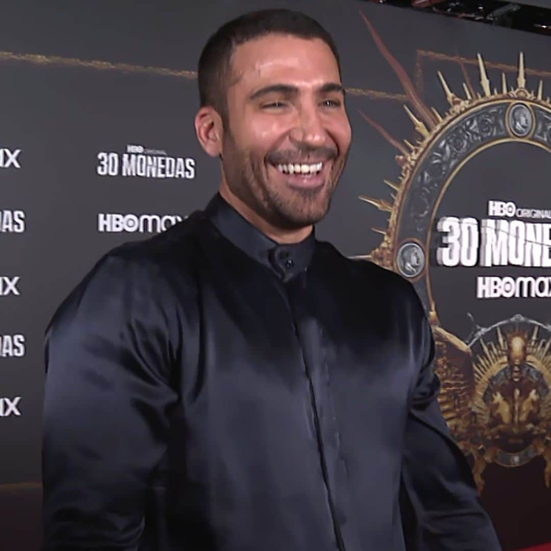 La reacción de Miguel Ángel Silvestre al preguntarle por su nueva ilusión que demuestra lo feliz que está