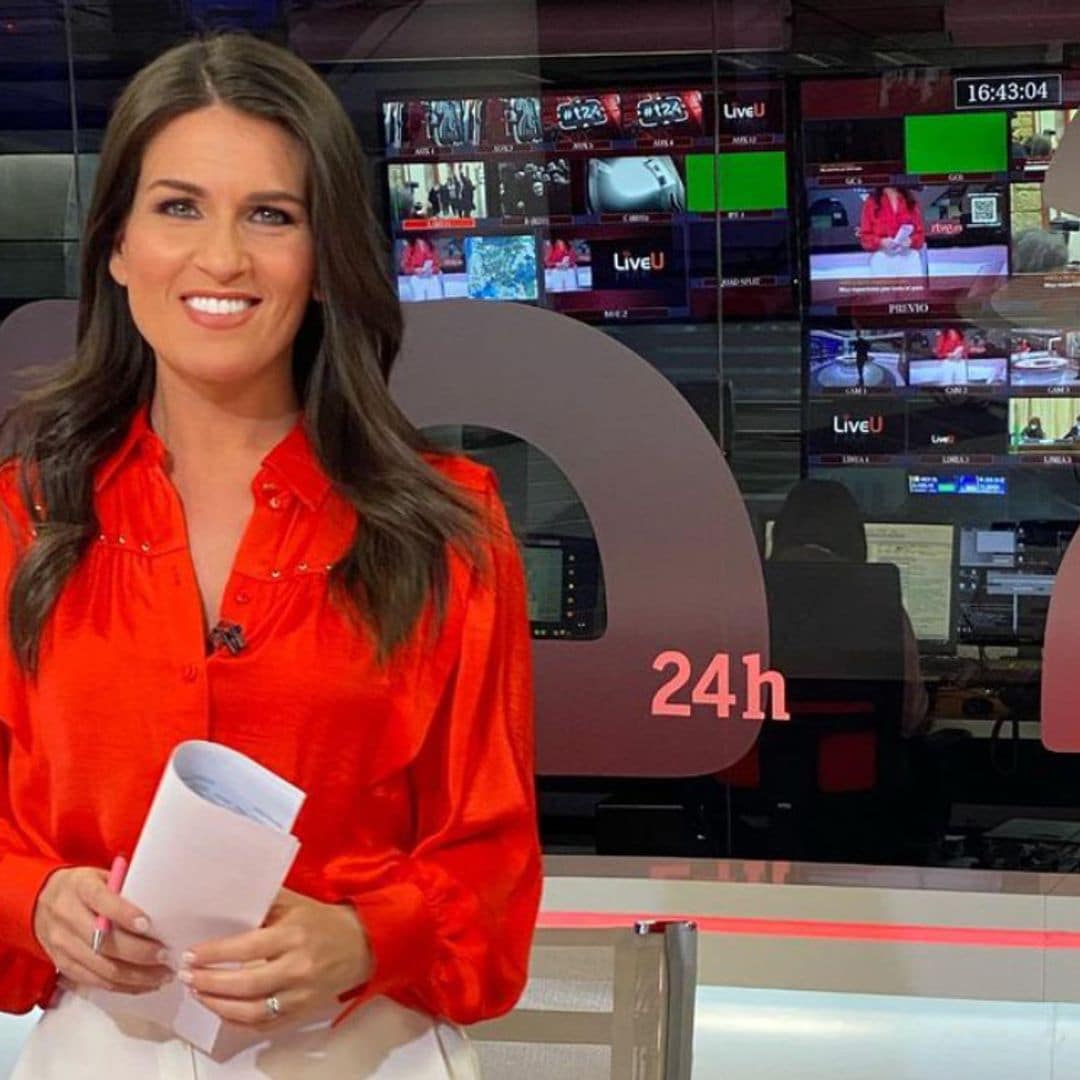 Cristina Pampín, presentadora de TVE, da a luz a una niña