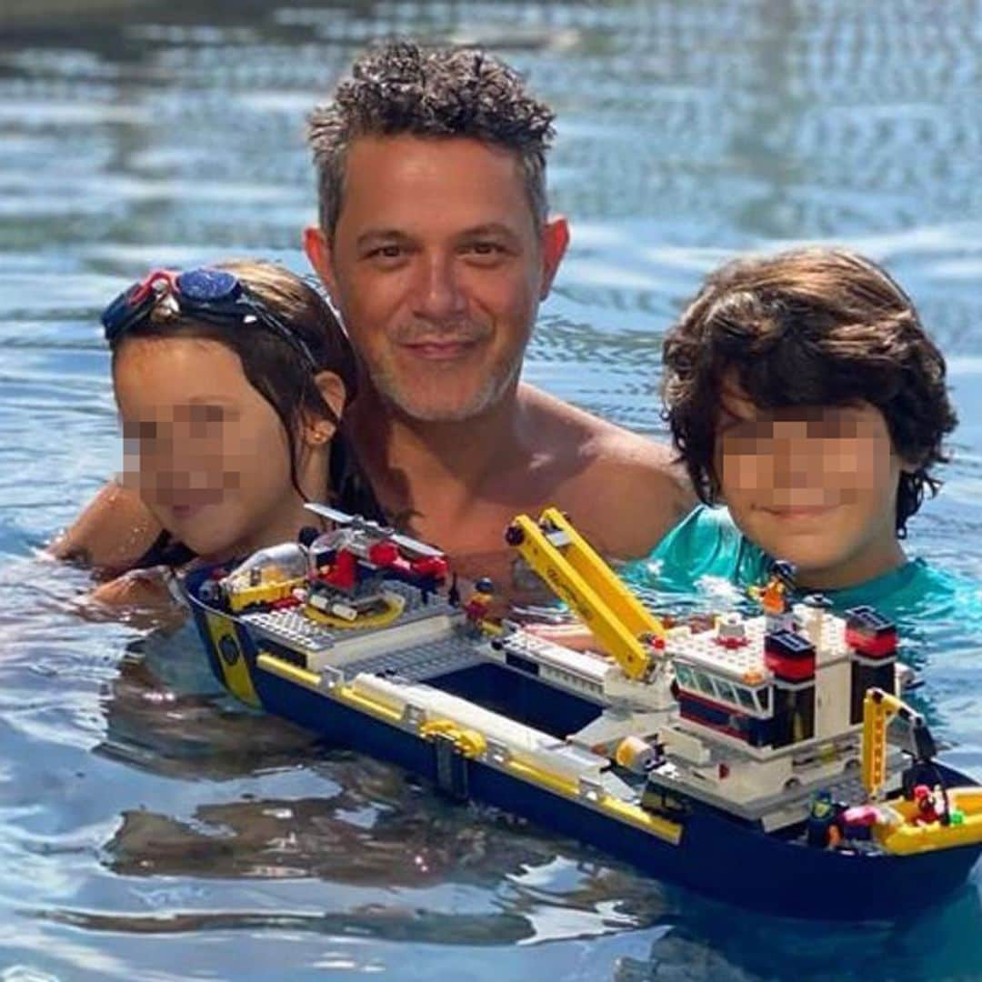 El hijo de Alejandro Sanz y Raquel Perera, toda una estrella en el último videoclip de su padre