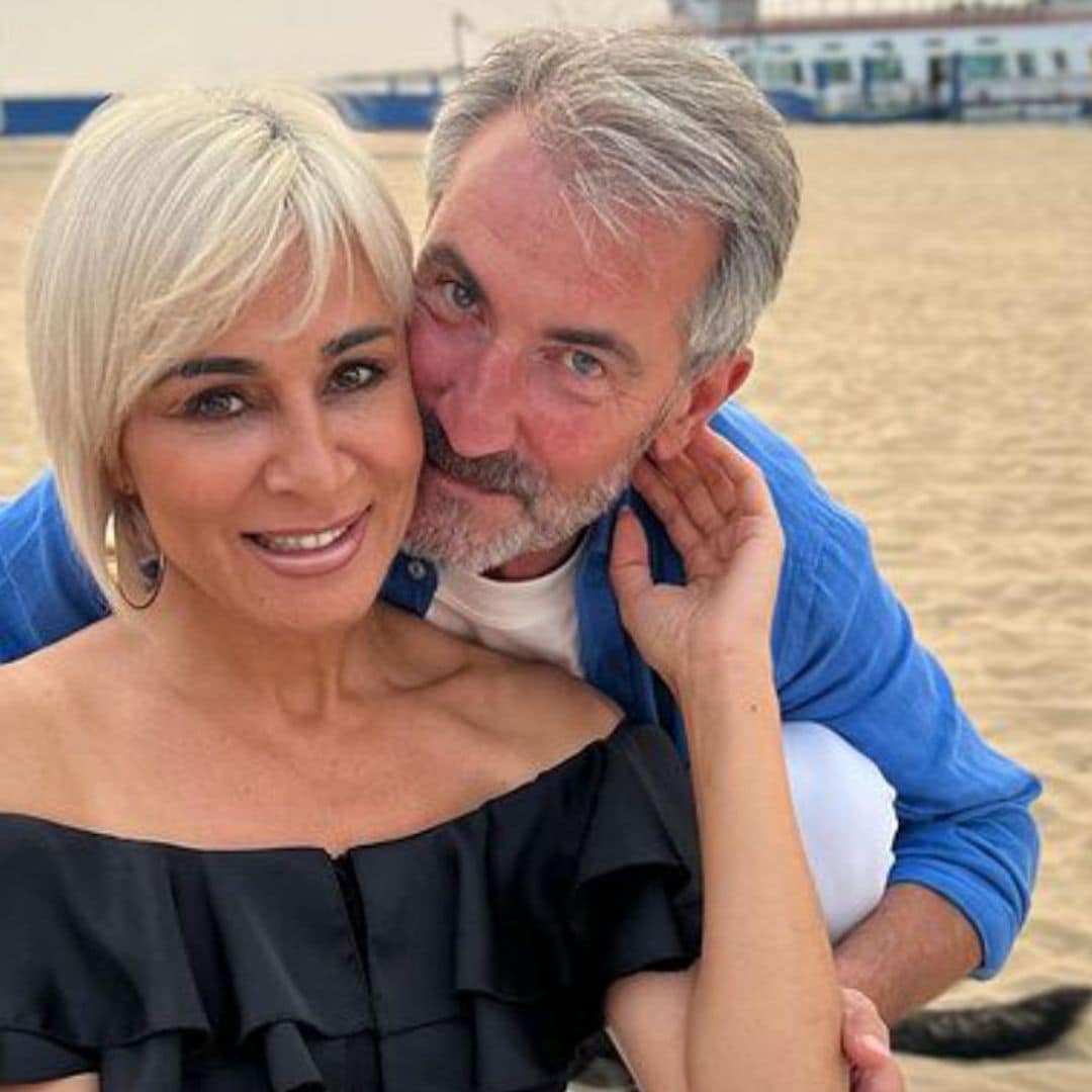 Ana María Aldón comparte la primera foto con su nuevo amor