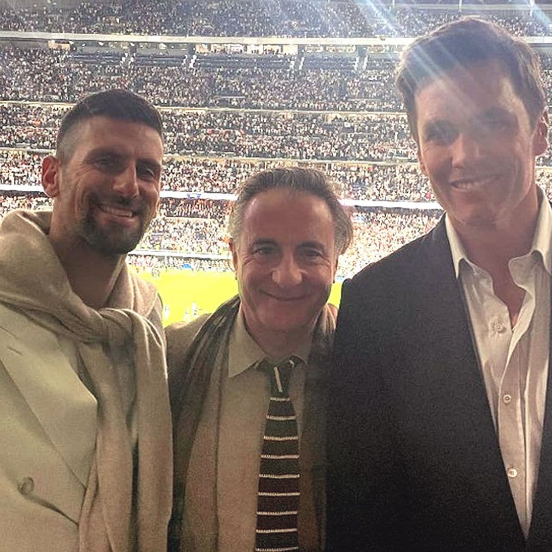 Tom Brady, Novak Djokovic y Andy García, testigos de excepción de la victoria del Real Madrid