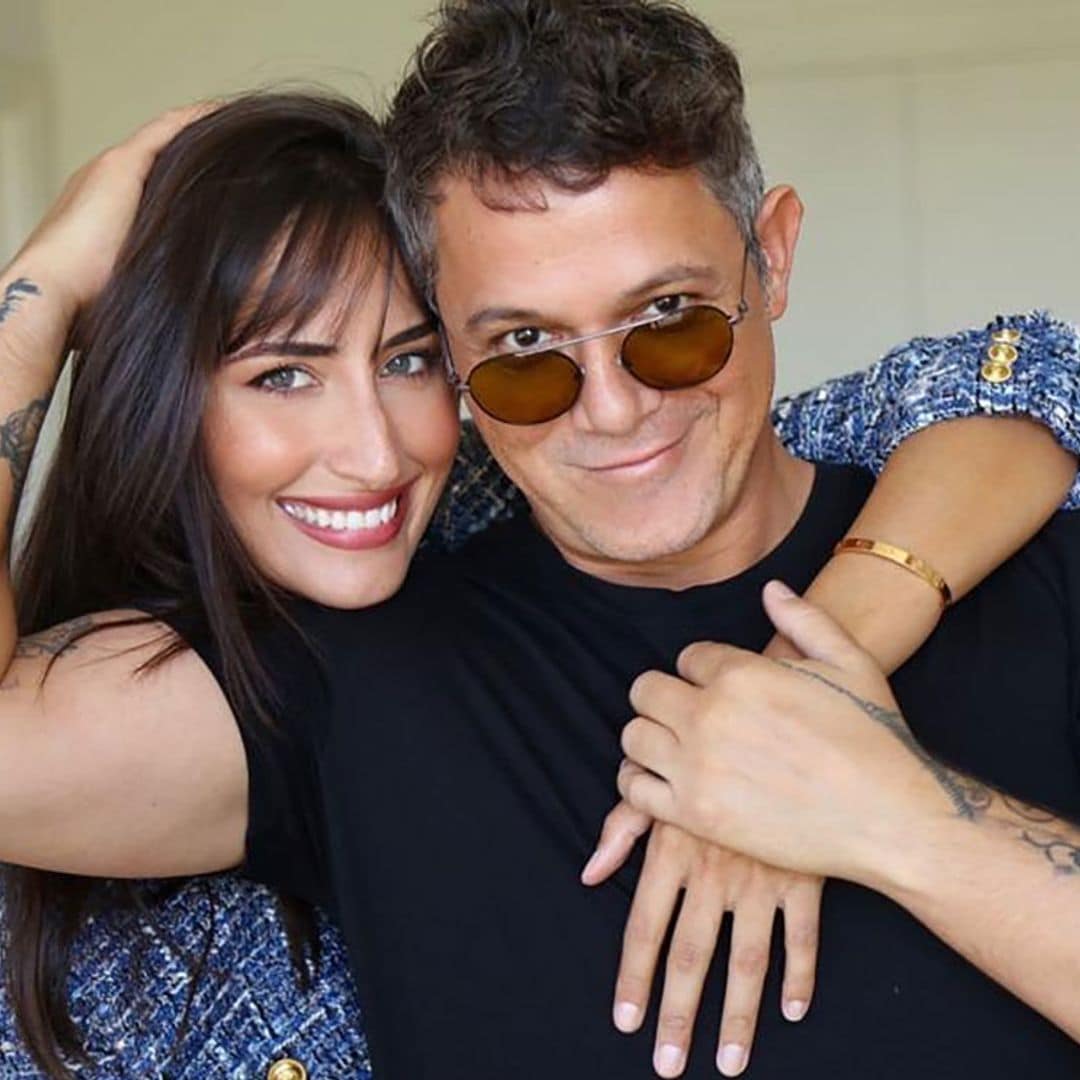 La romántica felicitación de Alejandro Sanz a su novia, Rachel Valdés