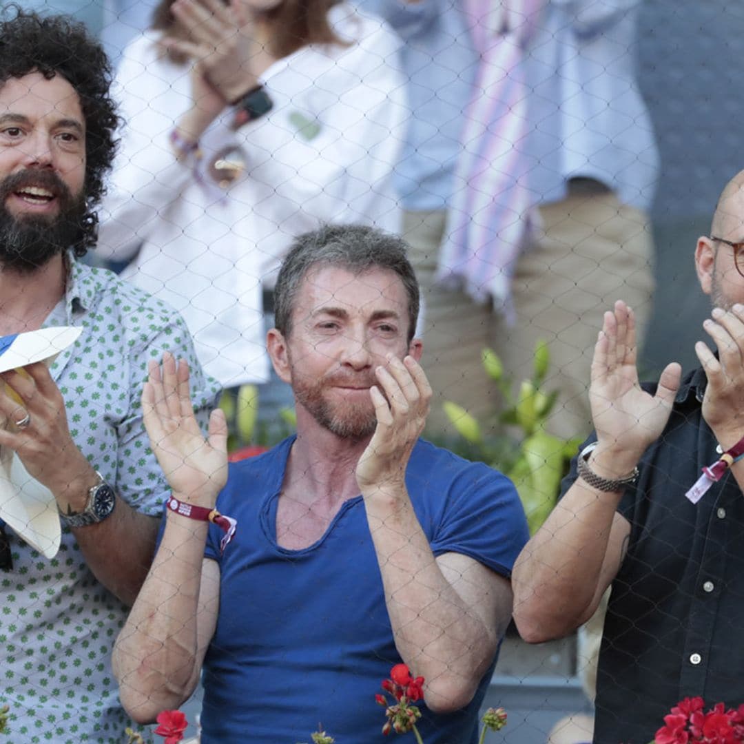 Así ha reaccionado Pablo Motos tras hacerse viral en el partido de Alcaraz y Djokovic