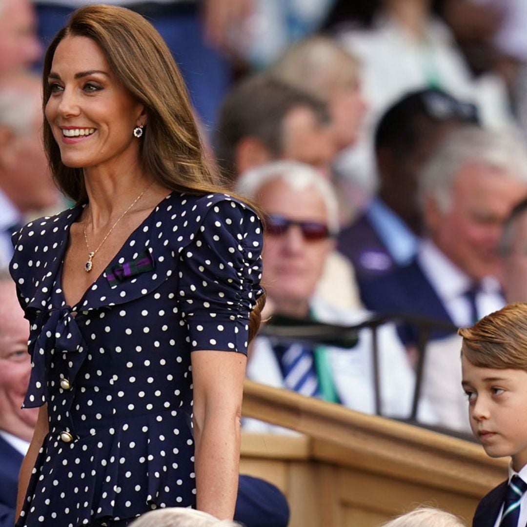 Kate, Wimbledon y sus imbatibles vestidos de lunares