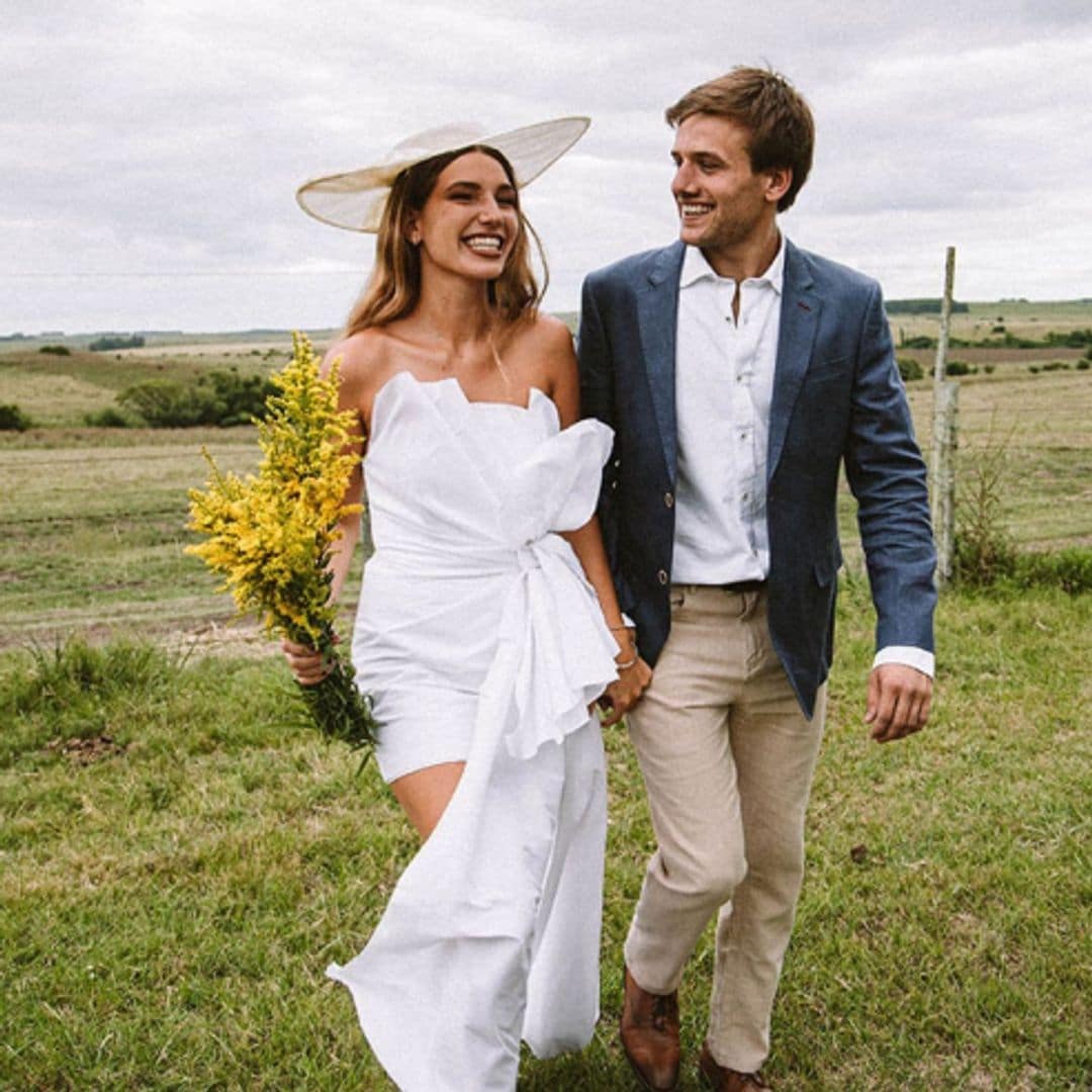 Delfina, la 'influencer' uruguaya que revolucionó a sus fans con sus tres vestidos de novia