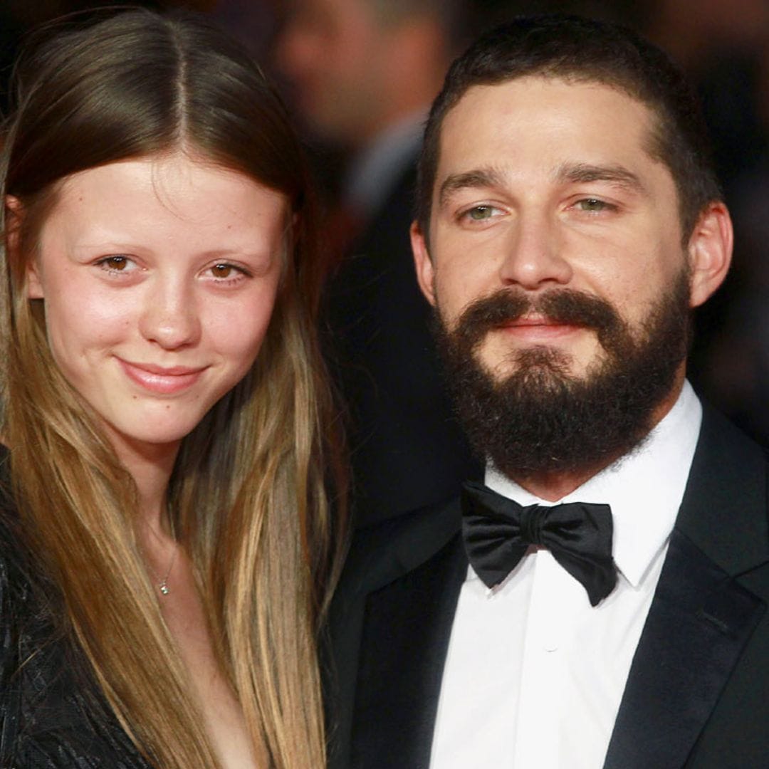 ¡El bebé ya está aquí! Shia LaBeouf y Mia Goth han sido padres de su primer hijo