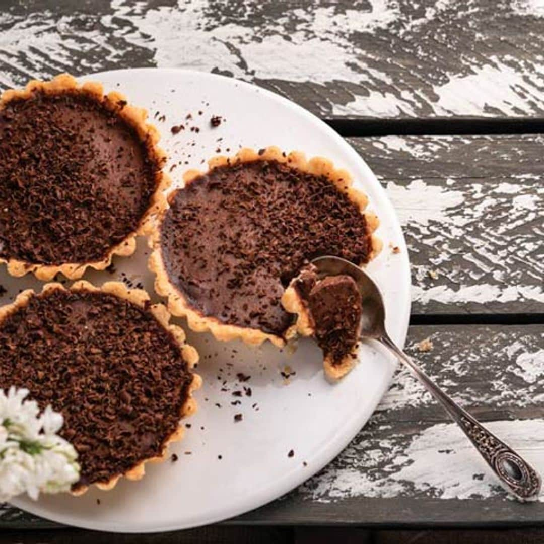 Tartaletas de chocolate