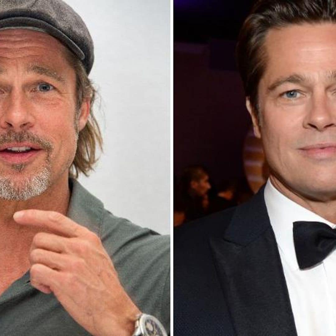 brad pitt con barba sin barba 12 a