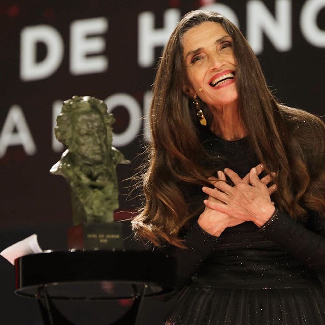 El Goya de honor a Ángela Molina y la emoción de la familia de Mario Casas: los mejores momentos de la gala