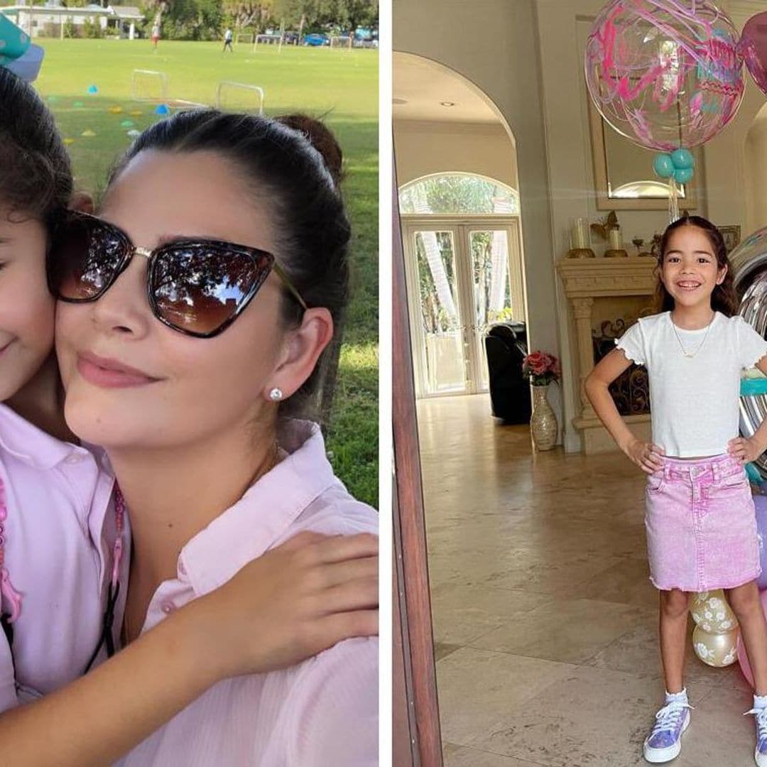 Ana Patricia Gámez, la mamá más feliz en el cumpleaños de su hija, Giulietta